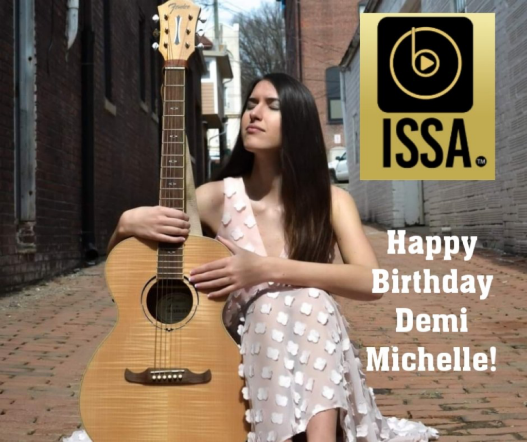 Happy Birthday Graphic from the International Singer Songwriters Association