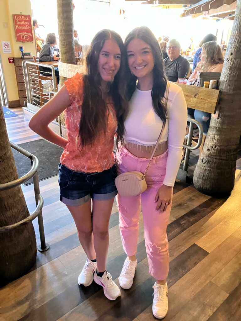 Demi and Kaitlyn in Margaritaville